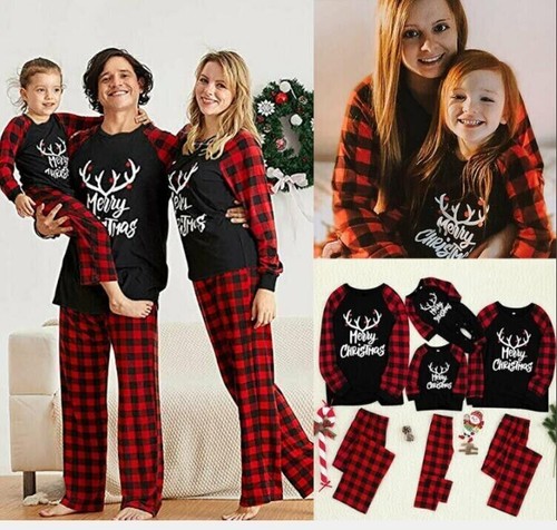 Pigiama natalizio famiglia - natalizio,