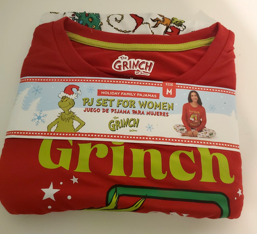 Pigiama seuss the grinch - seuss,
