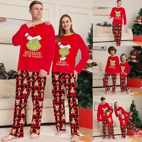 Pigiama natalizio famiglia - la,