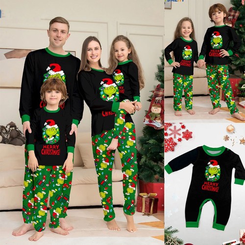 Pigiama grinch abbinato - pigiama,