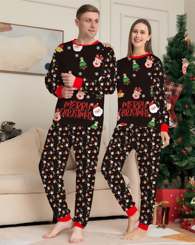 Set pigiama abbinato natale - pigiama,