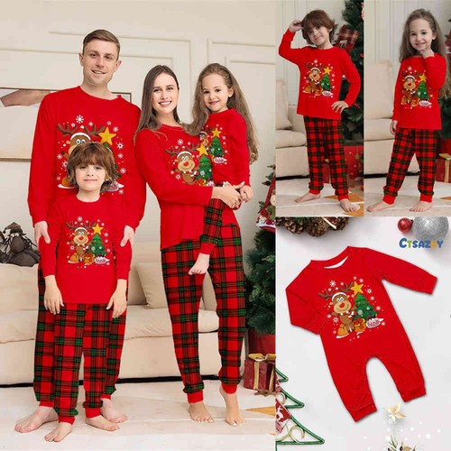 Nuovo pigiama rosso famiglia - pigiama,