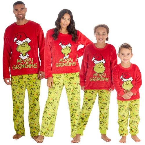 Pigiama pile grinch - in,